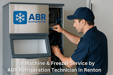Allbrands Refrigeration Serving a Restaurant Ice Maker